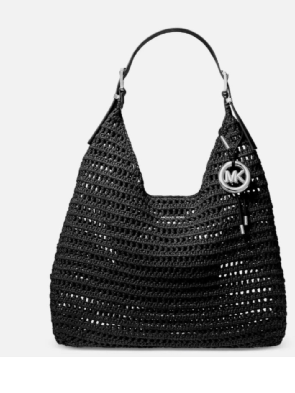 Michael Kors Nolita Large Raffia Hobo Bag